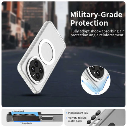 For Honor Magic7 5G Case Compatible with MagSafe PC+TPU+PET Anti-Drop Phone Cover