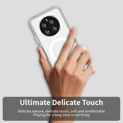 For Honor Magic7 5G Case Compatible with MagSafe PC+TPU+PET Anti-Drop Phone Cover