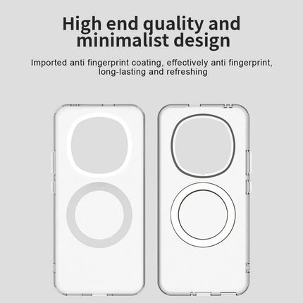 For Honor Magic7 5G Case Compatible with MagSafe PC+TPU+PET Anti-Drop Phone Cover