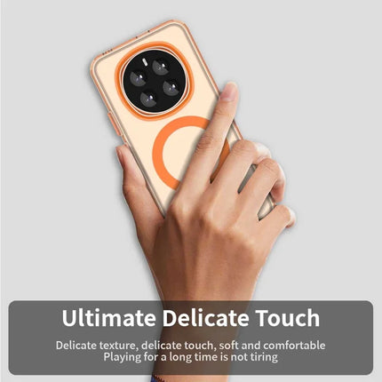 For Honor Magic7 5G Case Compatible with MagSafe PC+TPU+PET Anti-Drop Phone Cover