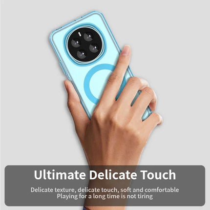 For Honor Magic7 5G Case Compatible with MagSafe PC+TPU+PET Anti-Drop Phone Cover