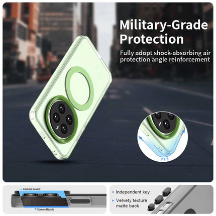 For Honor Magic7 5G Case Compatible with MagSafe PC+TPU+PET Anti-Drop Phone Cover