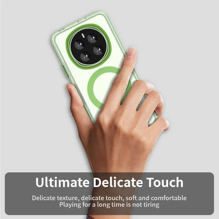 For Honor Magic7 5G Case Compatible with MagSafe PC+TPU+PET Anti-Drop Phone Cover