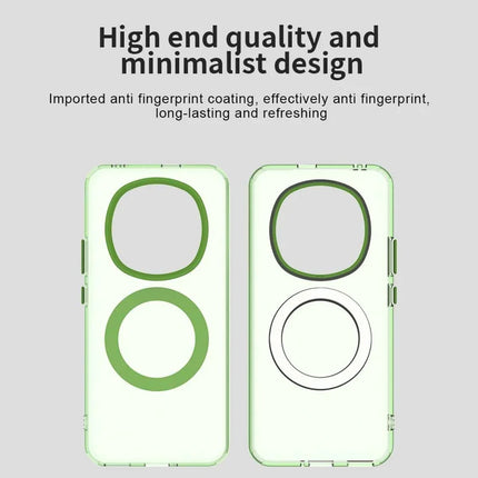 For Honor Magic7 5G Case Compatible with MagSafe PC+TPU+PET Anti-Drop Phone Cover