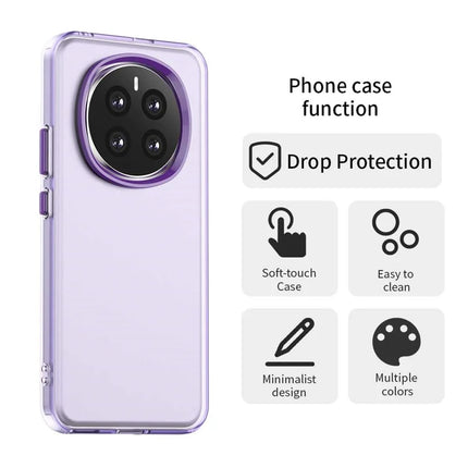 For Honor Magic7 5G Case PC+TPU+PET Matte Anti-Drop Phone Back Cover