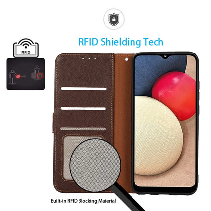 KHAZNEH For Google Pixel 9a Case RFID Blocking Wallet PU Leather Phone Cover
