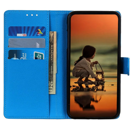 For Google Pixel 9a Wallet Case PU Leather Phone Cover Litchi Texture