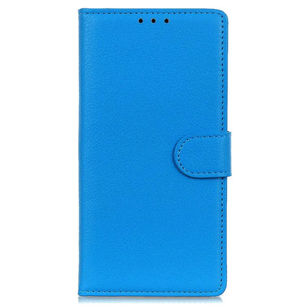 For Google Pixel 9a Wallet Case PU Leather Phone Cover Litchi Texture