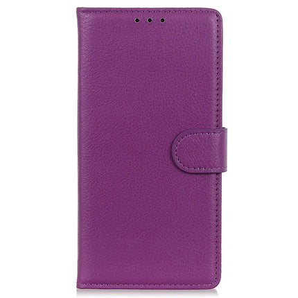 For Google Pixel 9a Wallet Case PU Leather Phone Cover Litchi Texture