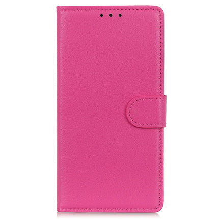 For Google Pixel 9a Wallet Case PU Leather Phone Cover Litchi Texture