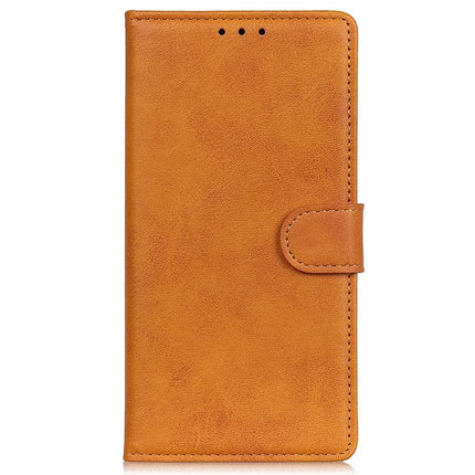 For Google Pixel 9a Stand Wallet Case Cowhide Texture Leather Phone Cover