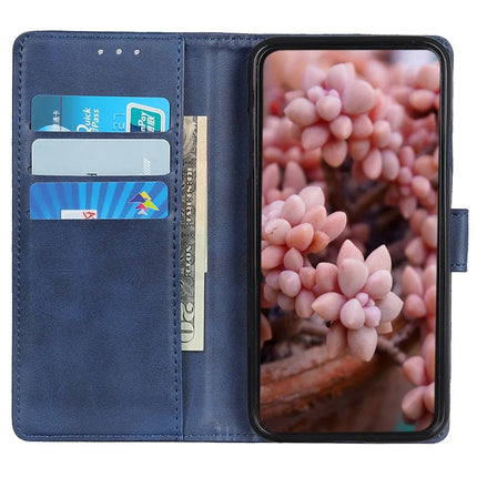 For Google Pixel 9a Stand Wallet Case Cowhide Texture Leather Phone Cover