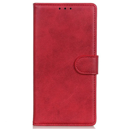 For Google Pixel 9a Stand Wallet Case Cowhide Texture Leather Phone Cover