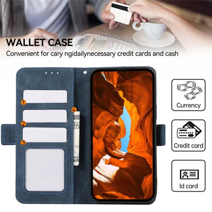 ABEEL For Google Pixel 9a Case PU Leather Folio Stand View RFID Blocking Phone Cover