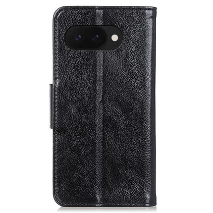 For Google Pixel 9a Case Nappa Texture Split Leather Wallet Phone Cover
