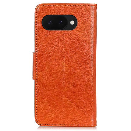 For Google Pixel 9a Case Nappa Texture Split Leather Wallet Phone Cover