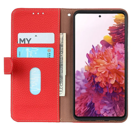 KHAZNEH For OnePlus 13 Phone Case Genuine Cow Leather Flip Cover