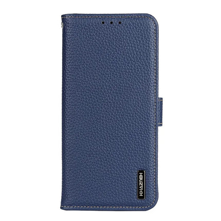 KHAZNEH For OnePlus 13 Phone Case Genuine Cow Leather Flip Cover