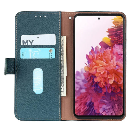 KHAZNEH For OnePlus 13 Phone Case Genuine Cow Leather Flip Cover