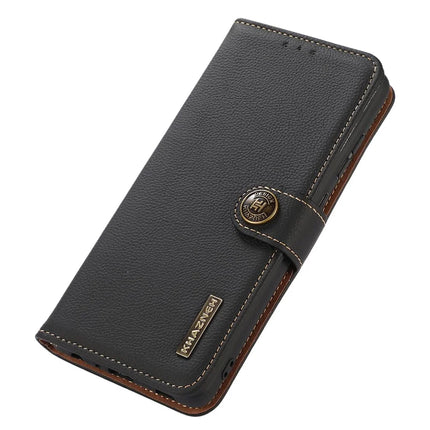 KHAZNEH For OnePlus 13 Case Genuine Cow Leather Wallet Phone Cover
