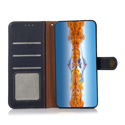 KHAZNEH For OnePlus 13 Case Genuine Cow Leather Wallet Phone Cover