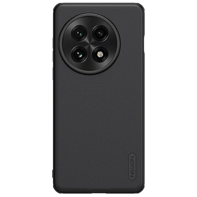 NILLKIN Frosted Shield Pro For OnePlus 13 Case Matte PC+TPU Phone Cover - Black