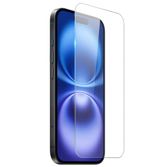 NORTHJO for iPhone 16 Plus TPU Clear Phone Case with Tempered Glass Screen Protector and Lens Film