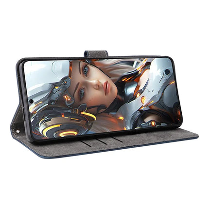 For Cubot Max 5 Wallet Case RFID Blocking PU Leather Cover Stand View