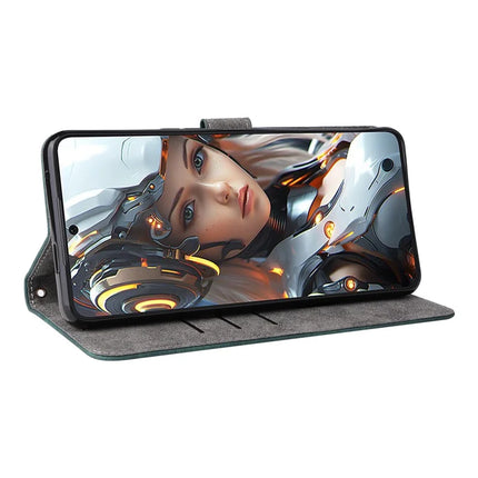 For Cubot Max 5 Wallet Case RFID Blocking PU Leather Cover Stand View