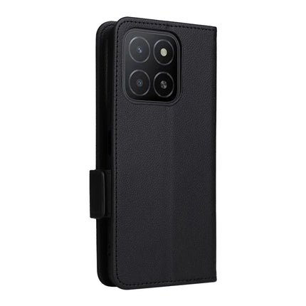 For Honor X5b / X5b Plus Case Litchi Texture PU Leather Wallet Flip Phone Cover