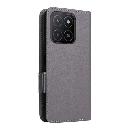 For Honor X5b / X5b Plus Case Litchi Texture PU Leather Wallet Flip Phone Cover