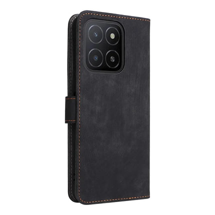For Honor X5b / X5b Plus Wallet Case RFID Blocking PU Leather Cover Stand View
