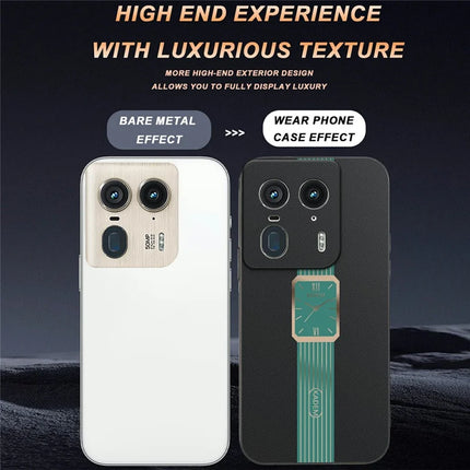 KADEM For Motorola Edge 50 Ultra 5G / Moto X50 Ultra 5G Case Leather+TPU+Acrylic Anti-Scratch Phone Cover