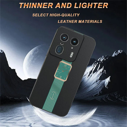 KADEM For Motorola Edge 50 Ultra 5G / Moto X50 Ultra 5G Case Leather+TPU+Acrylic Anti-Scratch Phone Cover