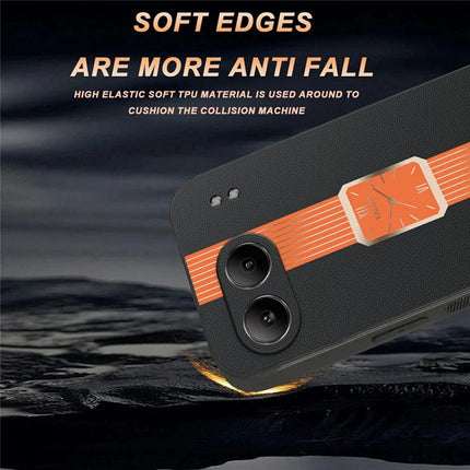 KADEM For OnePlus Nord 4 Case Leather+TPU+Acrylic Anti-Scratch Phone Cover