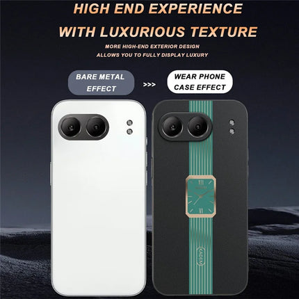 KADEM For OnePlus Nord 4 Case Leather+TPU+Acrylic Anti-Scratch Phone Cover