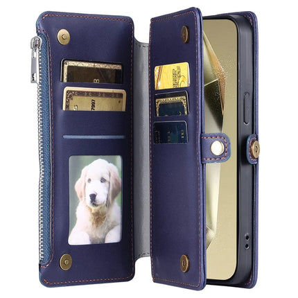 015 Style For Samsung Galaxy A36 5G Case TPU+PU Leather Wallet Phone Cover with Straps