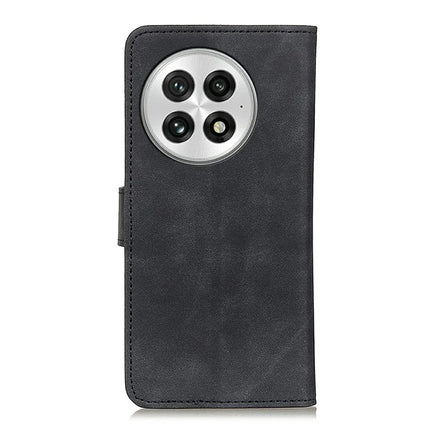 KHAZNEH For OnePlus 13 Case PU Leather Retro Texture Phone Cover