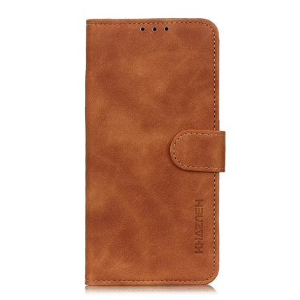 KHAZNEH For OnePlus 13 Case PU Leather Retro Texture Phone Cover