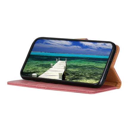 KHAZNEH For OnePlus 13 Wallet Case Cowhide Texture Leather Flip Phone Cover