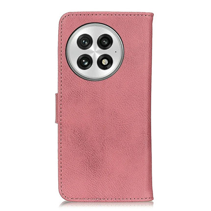 KHAZNEH For OnePlus 13 Wallet Case Cowhide Texture Leather Flip Phone Cover