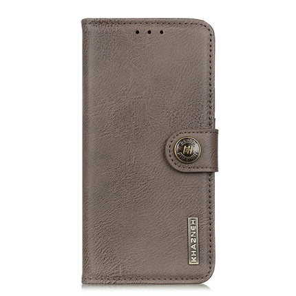 KHAZNEH For OnePlus 13 Wallet Case Cowhide Texture Leather Flip Phone Cover
