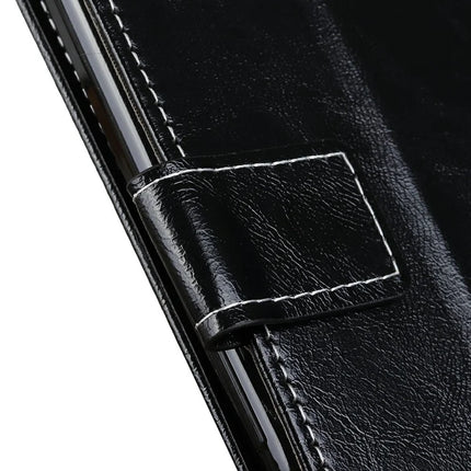 For OnePlus 13 Leather Case Wallet Phone Cover Crazy Horse Texture