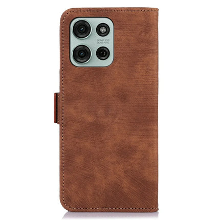 ABEEL For Motorola Moto G75 5G Wallet Phone Case Retro Leather Flip Cover with Stand