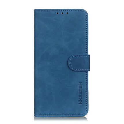 KHAZNEH For Motorola Moto G75 5G Case PU Leather Retro Texture Phone Cover