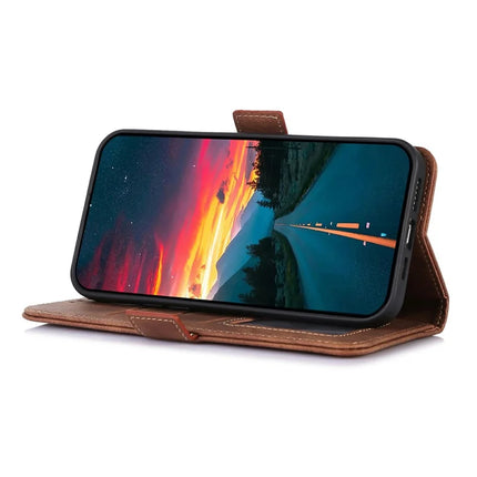 ABEEL For Google Pixel 9a Wallet Phone Case Retro Leather Flip Cover with Stand