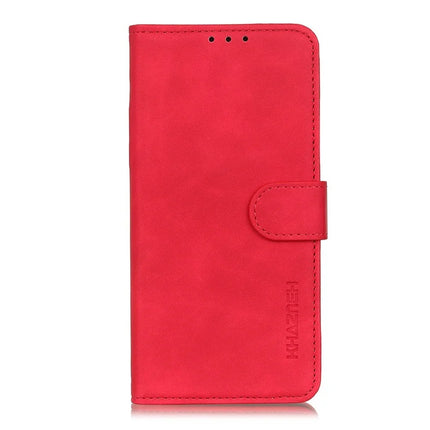 KHAZNEH For Google Pixel 9a Case PU Leather Retro Texture Phone Cover