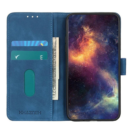 KHAZNEH For Google Pixel 9a Case PU Leather Retro Texture Phone Cover