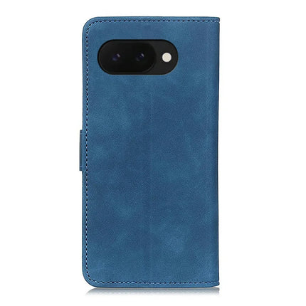 KHAZNEH For Google Pixel 9a Case PU Leather Retro Texture Phone Cover