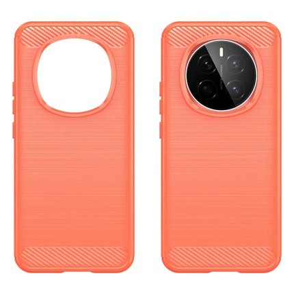 For Honor Magic7 5G Case Carbon Fiber Texture Brushed Anti Fingerprint Phone Back Cover